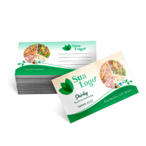 🔥 📢 🛒 Cartões de visita couchê 250g