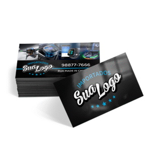 🔥 📢 🛒 Cartões de visita couchê 300g