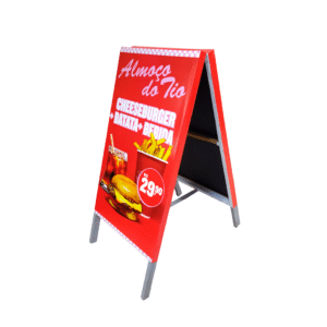 📢 🛒 Cavalete em lona