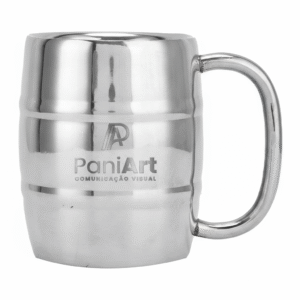 🥤 🛒 Caneca de aço inoxidável parede dupla 300ml