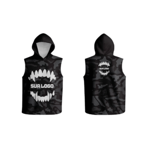 🛒 Camisa regata com capuz dry fit – sublimação