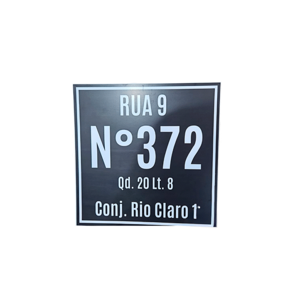 Placas PVC Adesivadas