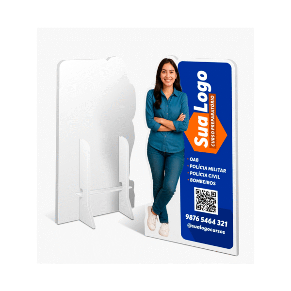 Totem silhueta PVC expandido 20 mm