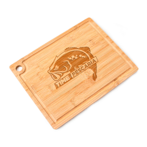 🥤 🛒 Kit churrasco tábua de corte com canaleta