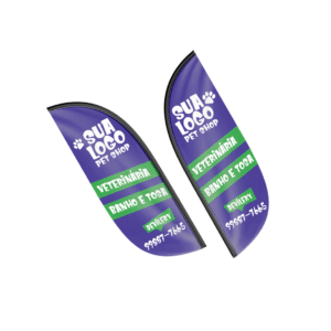 🪧 🛒 Bandeira avulsa tecido oxford - m (2,50m)