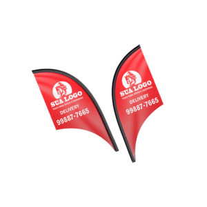 🪧 🛒 Bandeira avulsa tecido Oxford – P (1,90 m)